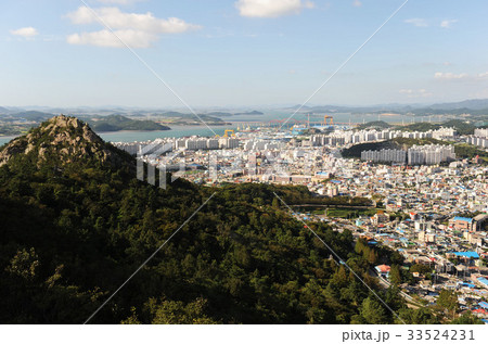 アプヘ大橋 儒達山 全羅南道 33524231