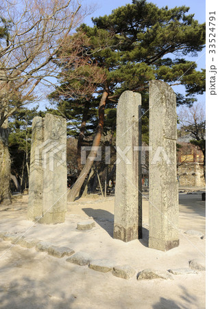 幢竿支柱 仏国寺 韓国 33524791