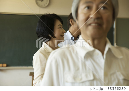 シニア　母校訪問 33526289