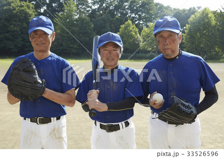 シニア 草野球イメージ シニア 草野球イメージ 33526596