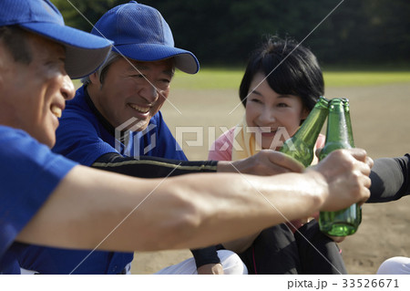 シニア 草野球イメージ シニア 草野球イメージ 33526671