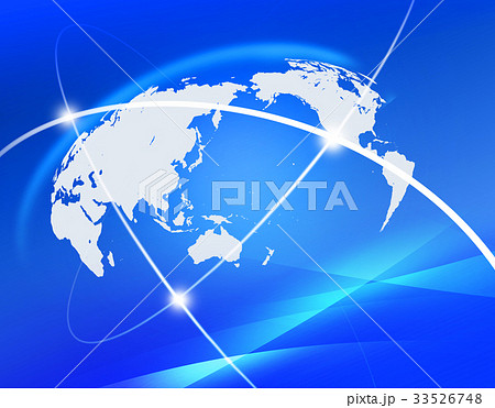ビジネス背景　グローバル　世界地図　日本地図 33526748