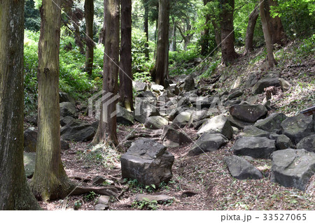 石垣山一夜城　南曲輪虎口 33527065