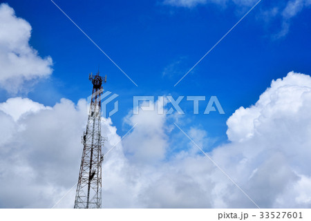 Telecommunication tower. 33527601