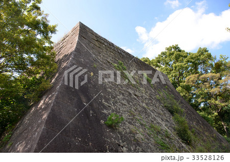 和歌山城　不明御門跡の高石垣 33528126