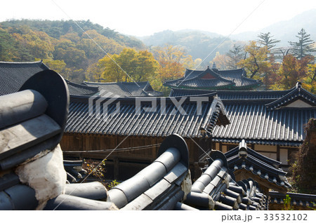 瓦屋根 麻谷寺 忠南 33532102