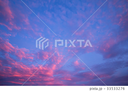 8月の空 朝焼け 3;2 8月の空 朝焼け 3;2 33533276
