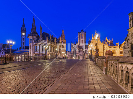Gent cityscape - Belgium 33533936