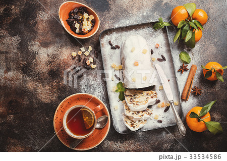 Christmas German stollen 33534586