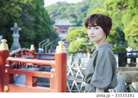 女性 旅行 鎌倉 ショートトリップ 散策 散歩 一人旅 女性 旅行 鎌倉 ショートトリップ 散策 散歩 一人旅 33535381