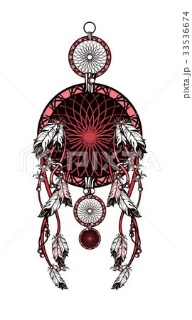 Indian dreamcatcher of shaman 33536674