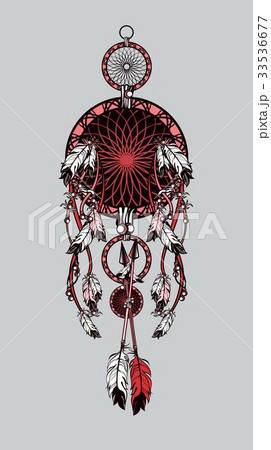 Indian dreamcatcher of shaman 33536677