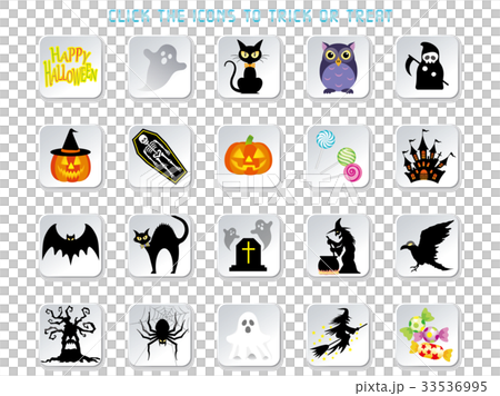 Halloween UI Icon Set 33536995