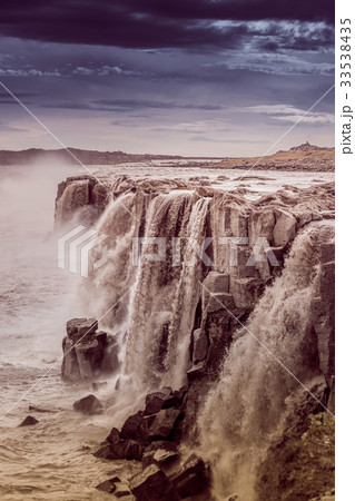 Dettifoss Waterfall in Iceland Dettifoss Waterfall in Iceland 33538435