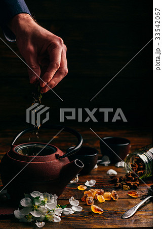 Tea Preparing. 33542067
