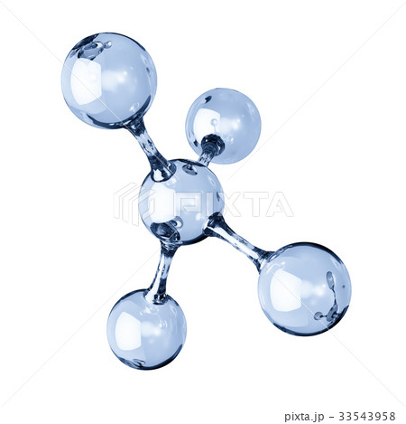 Glass molecule model Glass molecule model 33543958