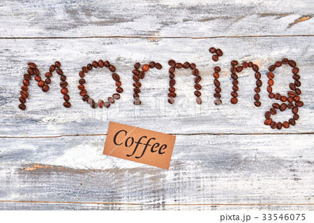 Text morning and paper. Text morning and paper. 33546075