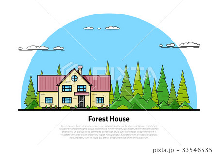 forest house concept 33546535