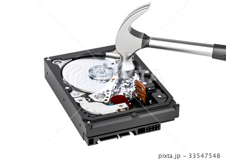 Hard Disk Drive HDD with hammer Hard Disk Drive HDD with hammer 33547548