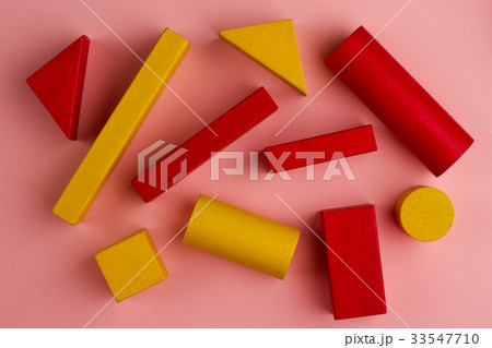 abstract square color composition with wood blocks abstract square color composition with wood blocks 33547710
