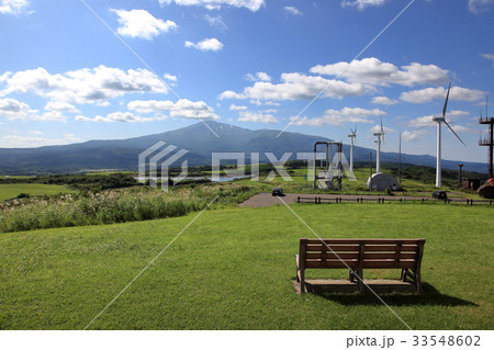 仁賀保高原 鳥海山 仁賀保高原 鳥海山 33548602