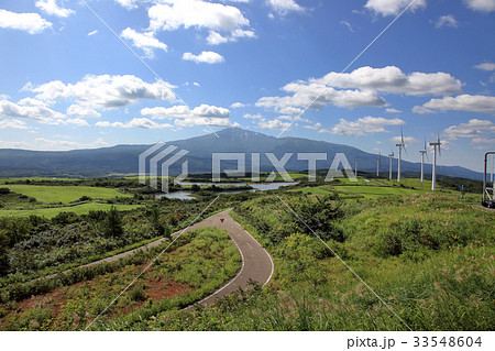 仁賀保高原 鳥海山 仁賀保高原 鳥海山 33548604