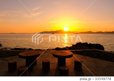瀬戸内海の夕暮れ 瀬戸内海の夕暮れ 33549778