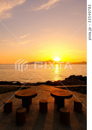 瀬戸内海の夕暮れ 33549783