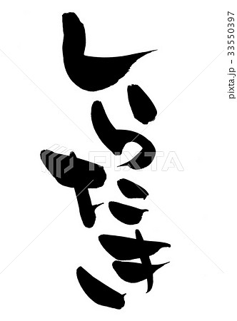 筆文字 しらたき 白滝 食べ物 イラスト 筆文字 しらたき 白滝 食べ物 イラスト 33550397