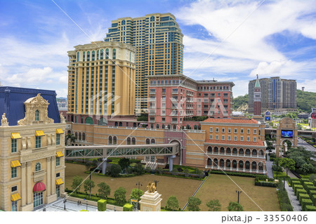 マカオの歴史地区街並み 33550406