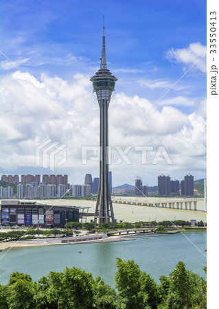 マカオの歴史地区街並み 33550413