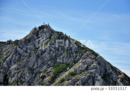 北アルプスの龍王岳 33551317