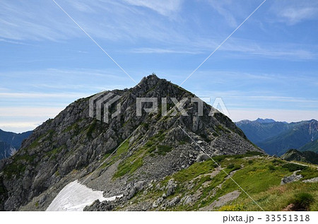 北アルプスの龍王岳 33551318