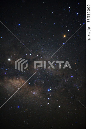 The center of milky way galaxy with stars  33552000