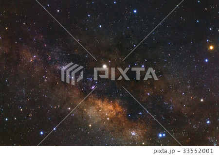 The center of milky way galaxy with stars The center of milky way galaxy with stars 33552001