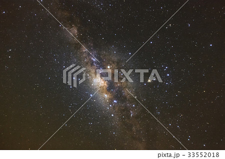 Milky way galaxy with stars and space dust 33552018