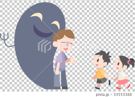 Bad adult inviting a child 33553388
