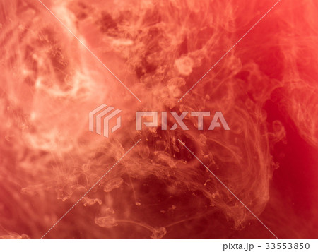 Abstract colored background. Pink smoke, ink in 33553850