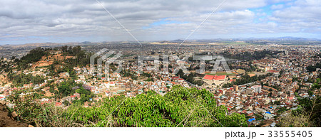 panorama of Antananarivo capital of Madagascar 33555405