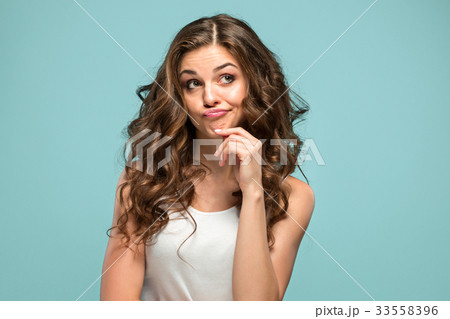 The portrait of disaffected woman 33558396