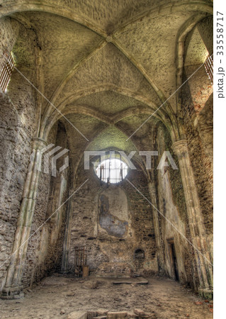 Old ruins of abandone d church 33558717