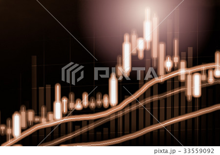 Index graph of stock market financial indicator Index graph of stock market financial indicator 33559092