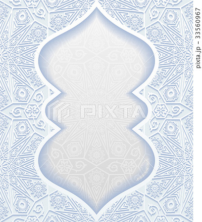Abstract background with traditional ornament 33560967