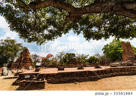 【アユタヤの世界遺産】　ワット・プラシーサンペット、バンコク、バスツアー 33561984