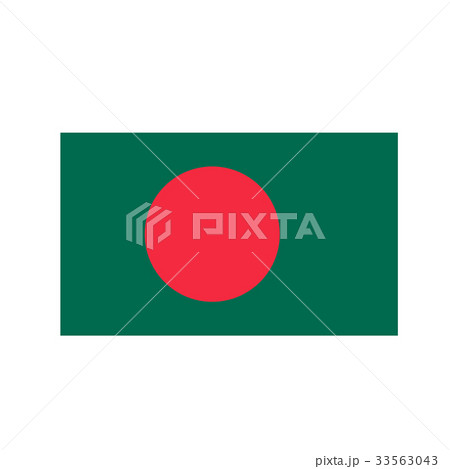 Bangladesh flag illustration Bangladesh flag illustration 33563043