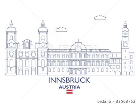 Innsbruck City Skyline, Austria 33563752