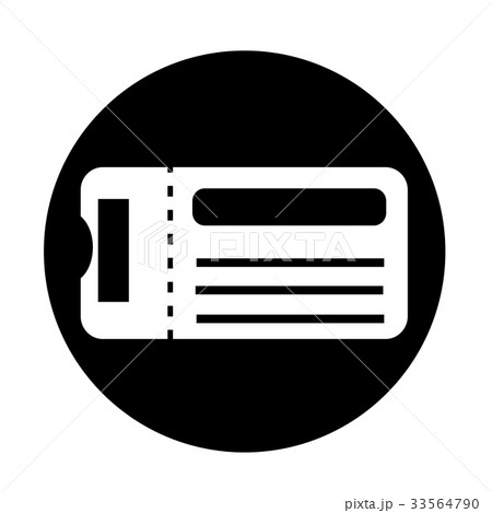 ticket icon illustration design 33564790