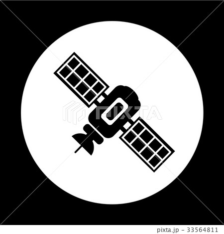 satellite icon illustration design satellite icon illustration design 33564811