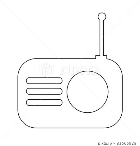 Radio icon illustration design Radio icon illustration design 33565928