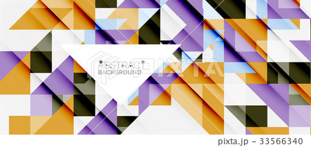 Triangle pattern design background 33566340